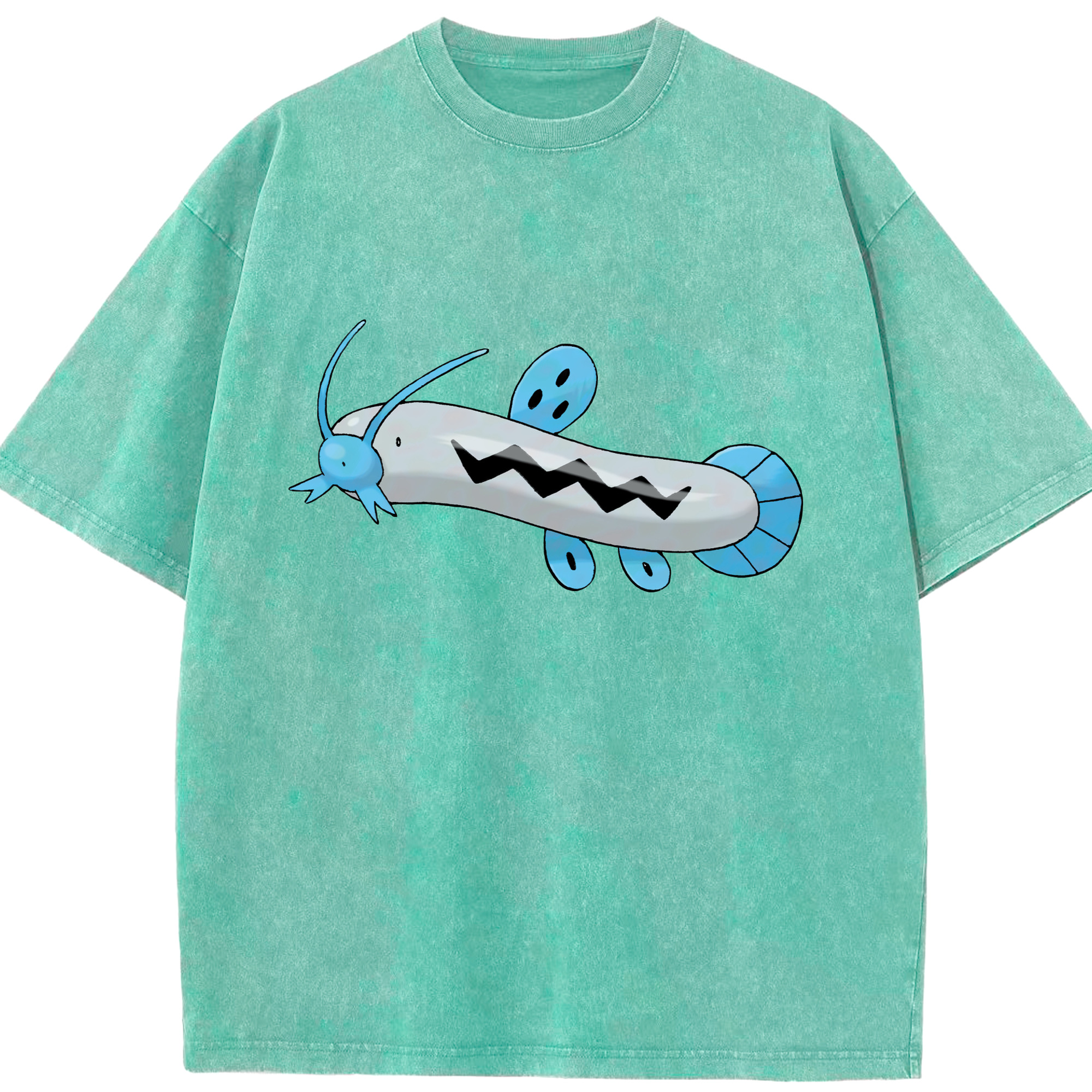 （画像用） ポケットモンスター Pokémon 綿100% ヴィンテージ風 半袖Tシャツ（フロントプリント）